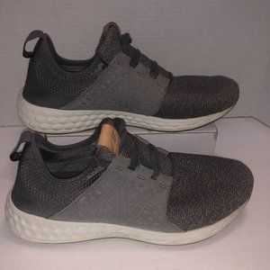 New Balance Big Mens Fresh Foam Running Sneakers Grey Shoes Size 11